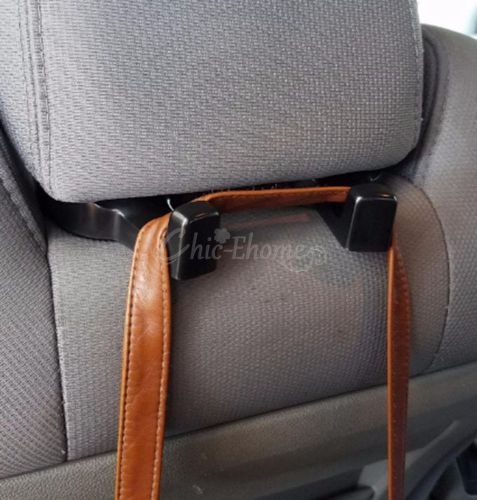 2pcs car convenient seat headrest back bag clothes organizer hook holder hanger