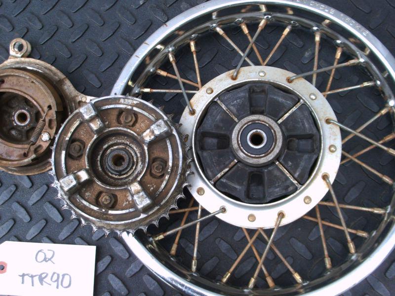 yamaha ttr 90 rear wheel