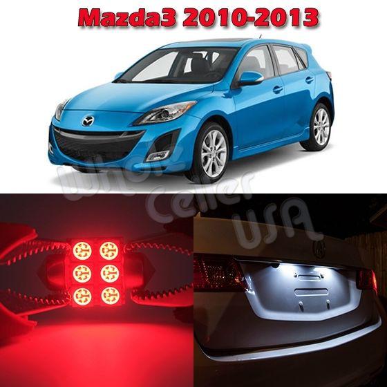 Sell 6 Red Interior Led Light Package For Mazda 3 2010 2013