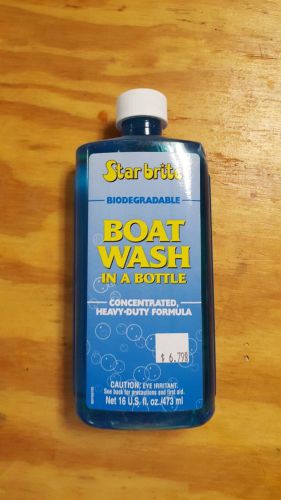 Star brite boat wash in a bottle