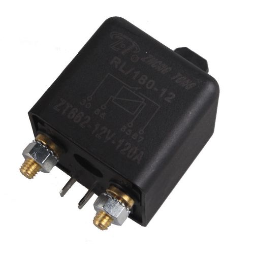 Car heavy duty split charge dc 12v 120a 120 amp spst relay 4 pin 4p sm