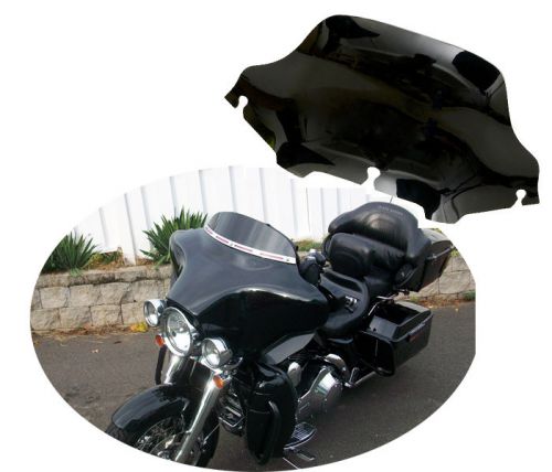 Smoke motorbike 6&#034; windshield windscreen for harley touring 1996-2013