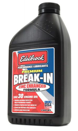 Edelbrock 1070 high performance premium break in oil