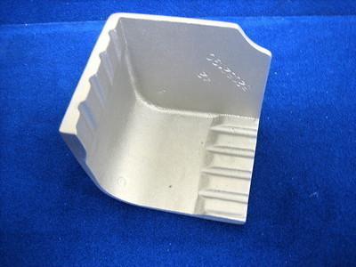 pontoon corner cap aluminum cast square 2040