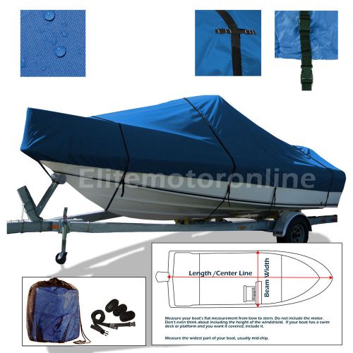 Four winns sundowner 215 cuddy cabin i/o trailerable boat cover blue