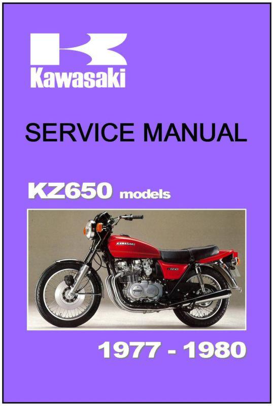 KAWASAKI Workshop Manual KZ650 Z650 LTD SR 1978 1979 & 1980 Repair in MOTUEKA, NZ, for US $34.95