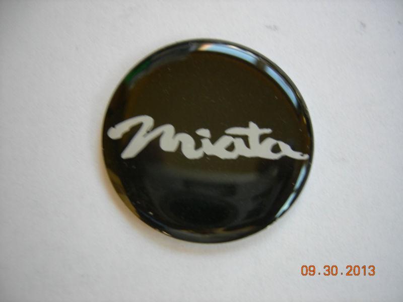 Mazda miata  logo sticker decal plastic / acrylic epoxy