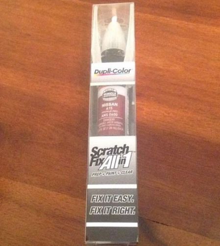 Dupli-color scratch fix all in 1 nissan a15 sparkle red, ans 0600, brand new