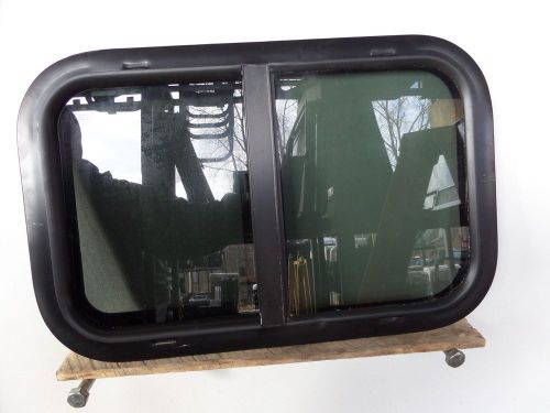 Black 24 x 15 rv slider window trailer camper enclosed houseboat 24x15x1 7/8