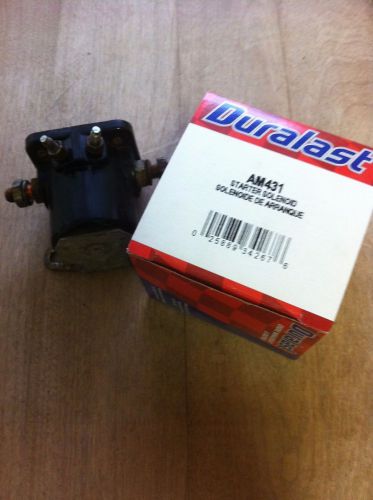 Jeep, ford, amc starter solenoid - used - duralast part number am 431