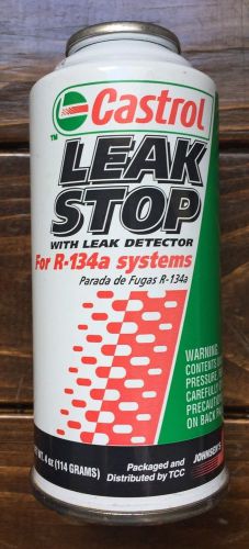 Castrol stop leak for r-134a systems 4 oz can - 4 cans - free shipping