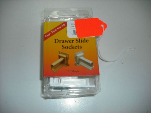 Rv - drawer slide sockets - &#034;?&#034; size - fits 7/8&#034; rail - replacement set of two