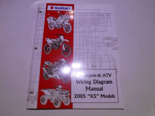 Suzuki motorcycle atv wiring diagram manual 2005 k5 models