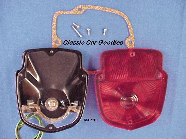 Sell 1953-1956 Ford Truck Tail Lights (2) Black 1954 1955 in Aurora