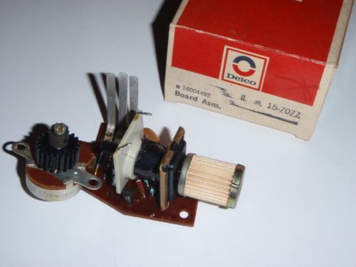 Nos gm delco air conditioning amplifier board 1979-1981 buick &amp; pontiac 16004492