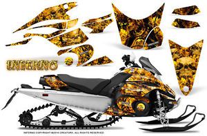 Yamaha fx nytro 08-14 creatorx graphics kit snowmobile sled decals inferno y