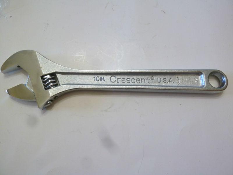 Crescent wrench 10 in. crestoloy steel made in usa