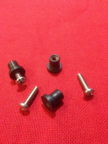 3 chevrolet gm  ac /delco voltage regulator mounting screws and well nuts.