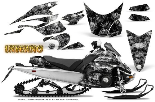 Yamaha fx nytro 08-14 creatorx graphics kit snowmobile sled decals inferno s