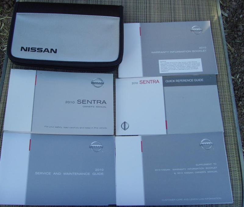 2010 nissan sentra owners manual 