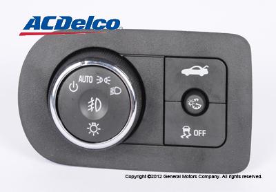 Acdelco oe service 22771142 switch, headlight-headlamp & fog lamp switch
