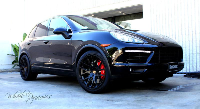 PORSCHE CAYENNE 21 Wheels Genuine 808-Series OEM GTS Turbo S Concave 958 957 NR, US $2,000.00, image 2