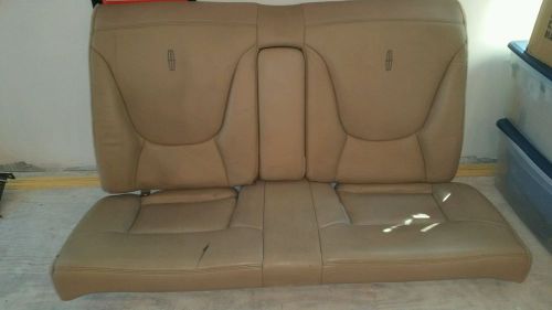 1998 lincoln mark viii lsc rear seat back and seat cushion oem leather