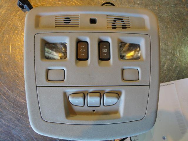 Overhead console grey with sunroof controls & homelink 2011 cadillac cts