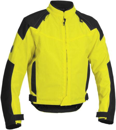 New firstgear rush tex adult waterproof jacket, dayglo, 3xl/xxxl