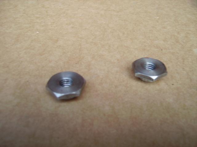 Harley davidson peashooter b ba single fork spring retainer top nuts