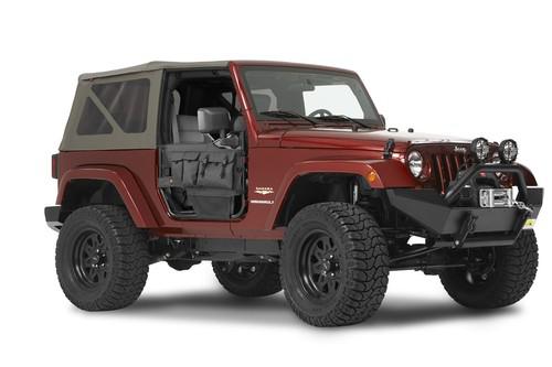 Bestop 51796-35 highrock 4x4 element soft doors 07-13 wrangler