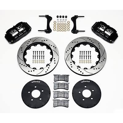 Wilwood 140-9117-d sl6r front kit14.00" drilled mustang