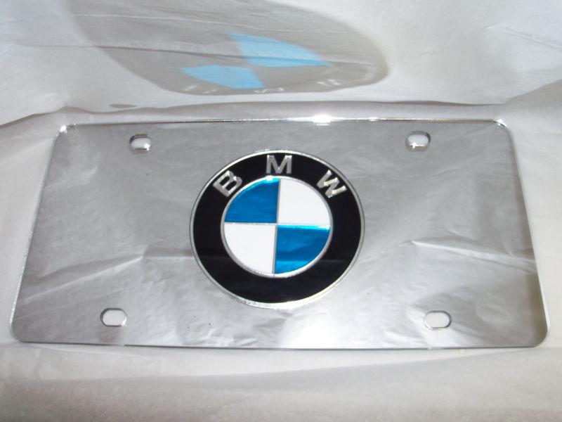 Bmw mirror laser license plate  new!!