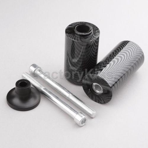 Gau motorcycle frame slider for kawasaki zx 6r 2003-2004 carbon fiber