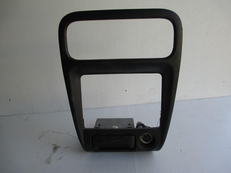 1998 1999 2000 2001 2002 chevrolet prism radio bezel with ash tray black