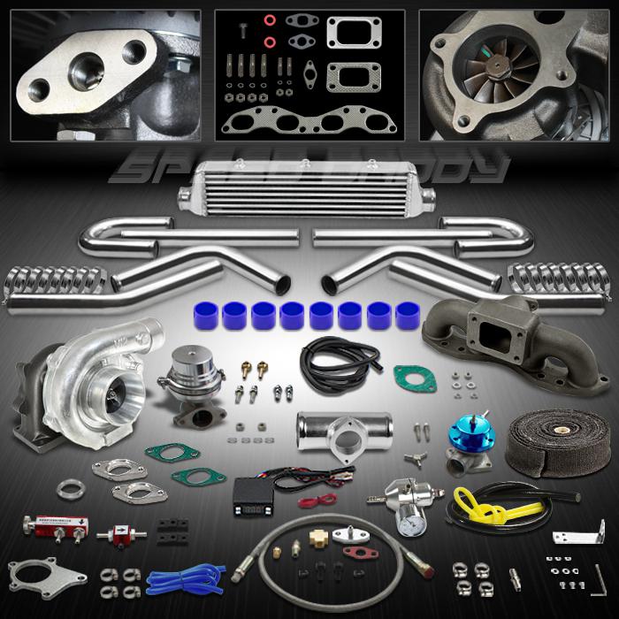 T04e 13p turbo kit+cast manifold+intercooler 91-98 nissan 240sx s13/s14 sr20-det