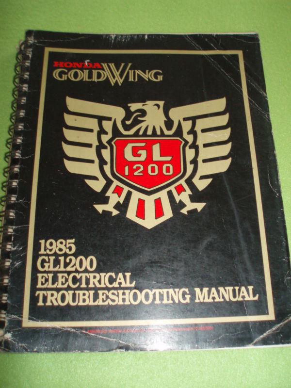 1985 honda gold wing gl1200 electrical troubleshooting shop manual oem