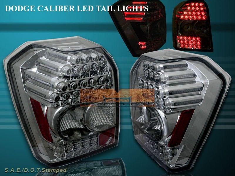 06 07 08 09 10 dodge caliber smoke led tail lights