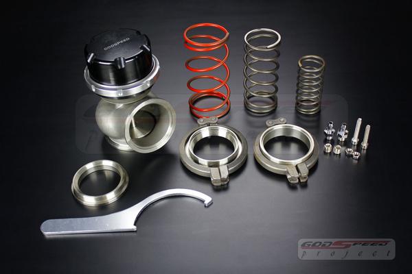 Gsp rs-series 60mm v band turbo wastegate 5.5" tall 12-14-19-31 psi garrett kkk