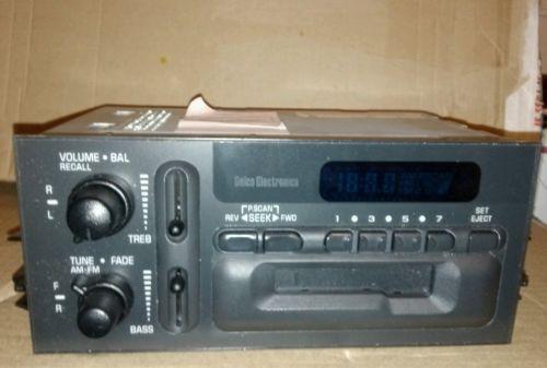 Factory delco model number  15761209  oem cassette radio 