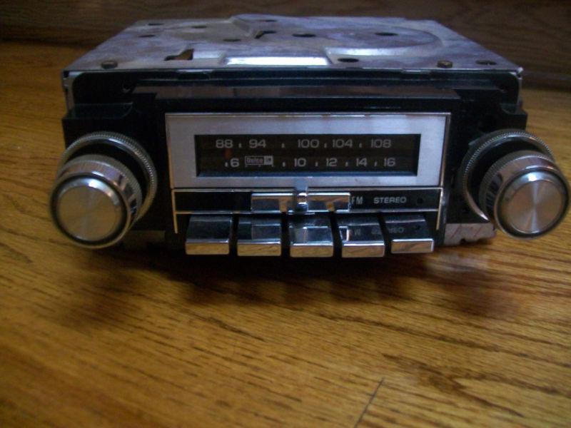 Vintage gm delco am fm stereo receiver oem 1973-87 chevy pontiac 20bfm1 16009960