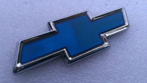 Ready to install chevrolet blue bowtie emblem logo camaro chevelle nova s10