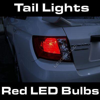 Led k red 2x stop tail light led bulbs dual beam lamp high quality t20 7443 a