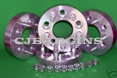 5lug| 2" | 5x4.5 | jeep wrangler cherokee liberty chief | wheel spacers adapters