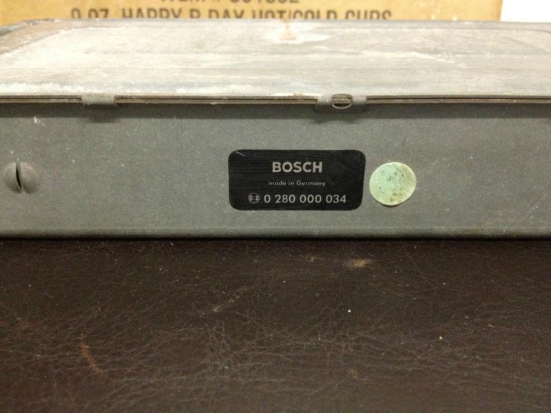 Volvo 1800 1800e 1800es bosch fuel injection computer