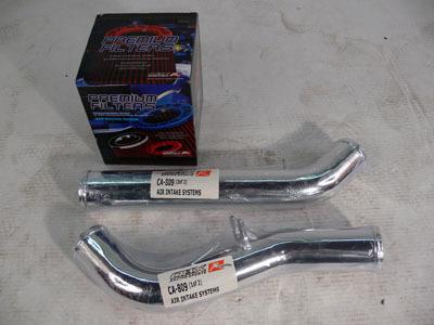 96-00 civic ex sohc 1.6l obx cold air intake system