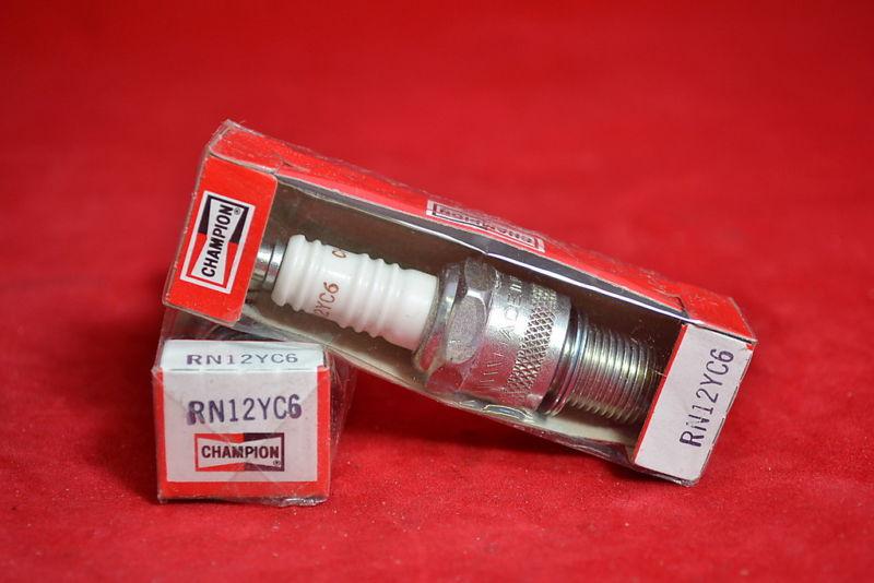 Champion spark plug rn12yc6 single