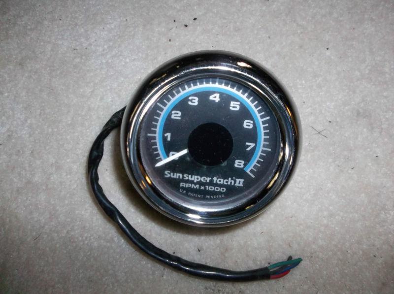  sun blue line super tach ii