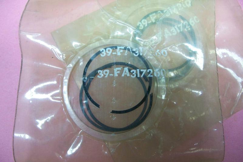 Chrysler outboard piston rings fa317260 - new old stock - small engine