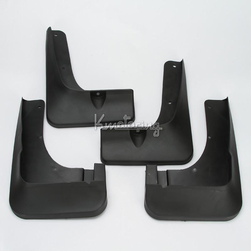 Mudguard splash flap mud guard front rear set for 2013 mitsubishi outlander 03